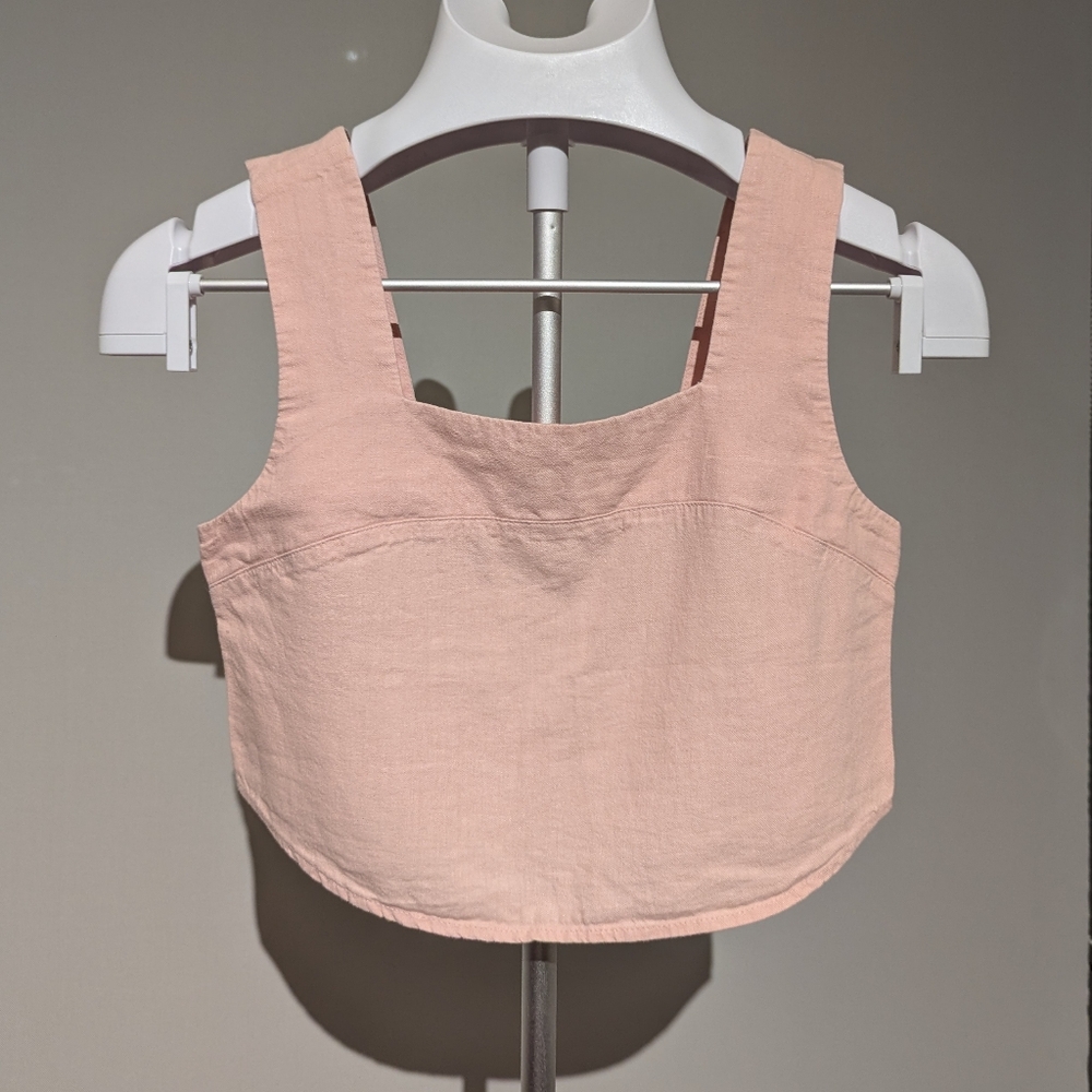Pink Sleeveless Women's Top